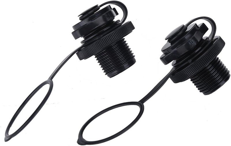 woobles Inflatable Boat Valve, Replacement Screw Air Valve for Rubber Inflatable Boat Inflatable Boat (2 Pcs) - Image 1